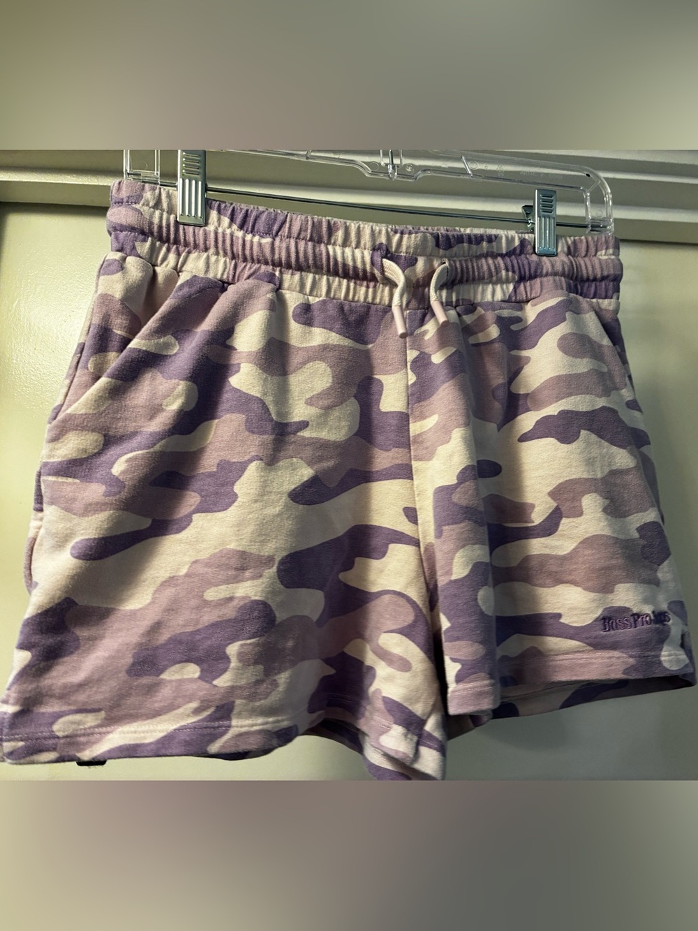 Purple Camo Bass Pro Shops Athletic Shorts